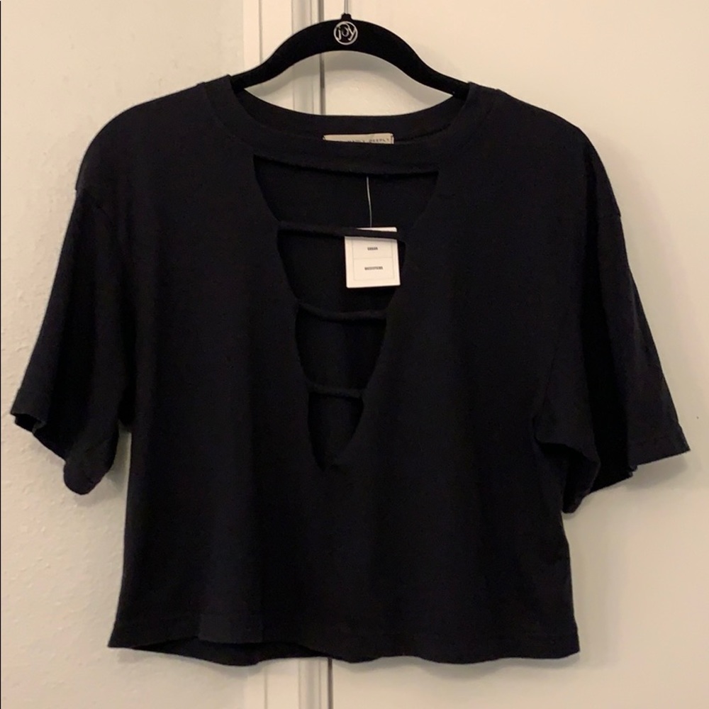 Urban Outfitters Destroyed Crop Top